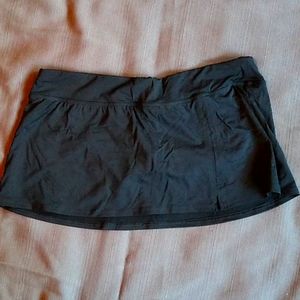 Land's End black swim skirt